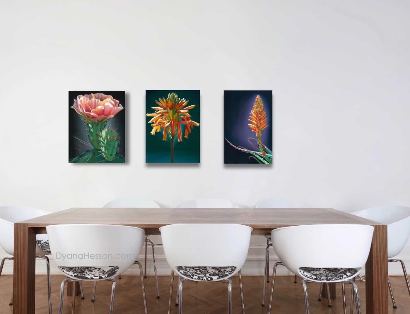 Arizona Maverick, Candelabra and Bonfire on Wall Dyana Hesson