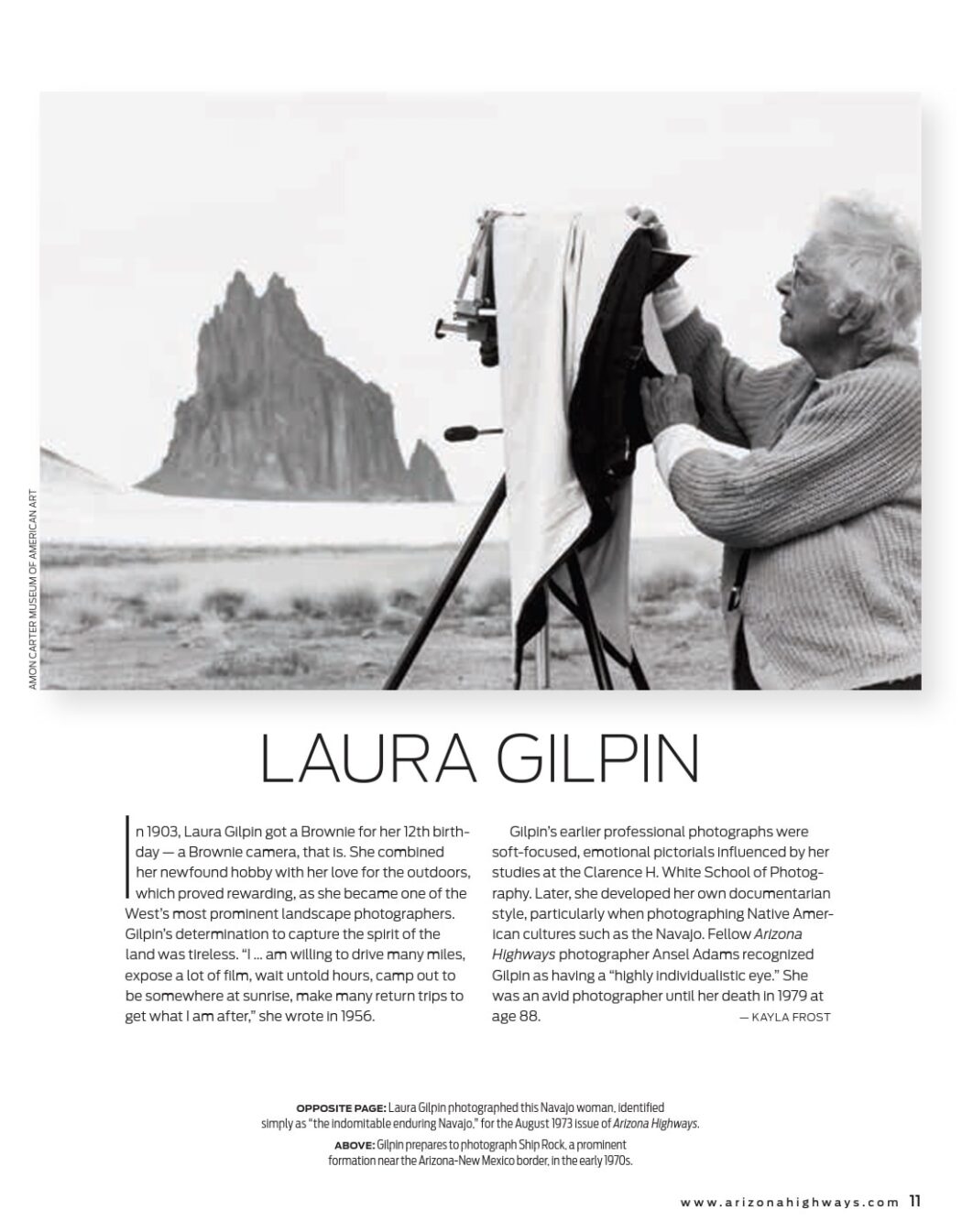 Laura Gilpin Arizona Highways