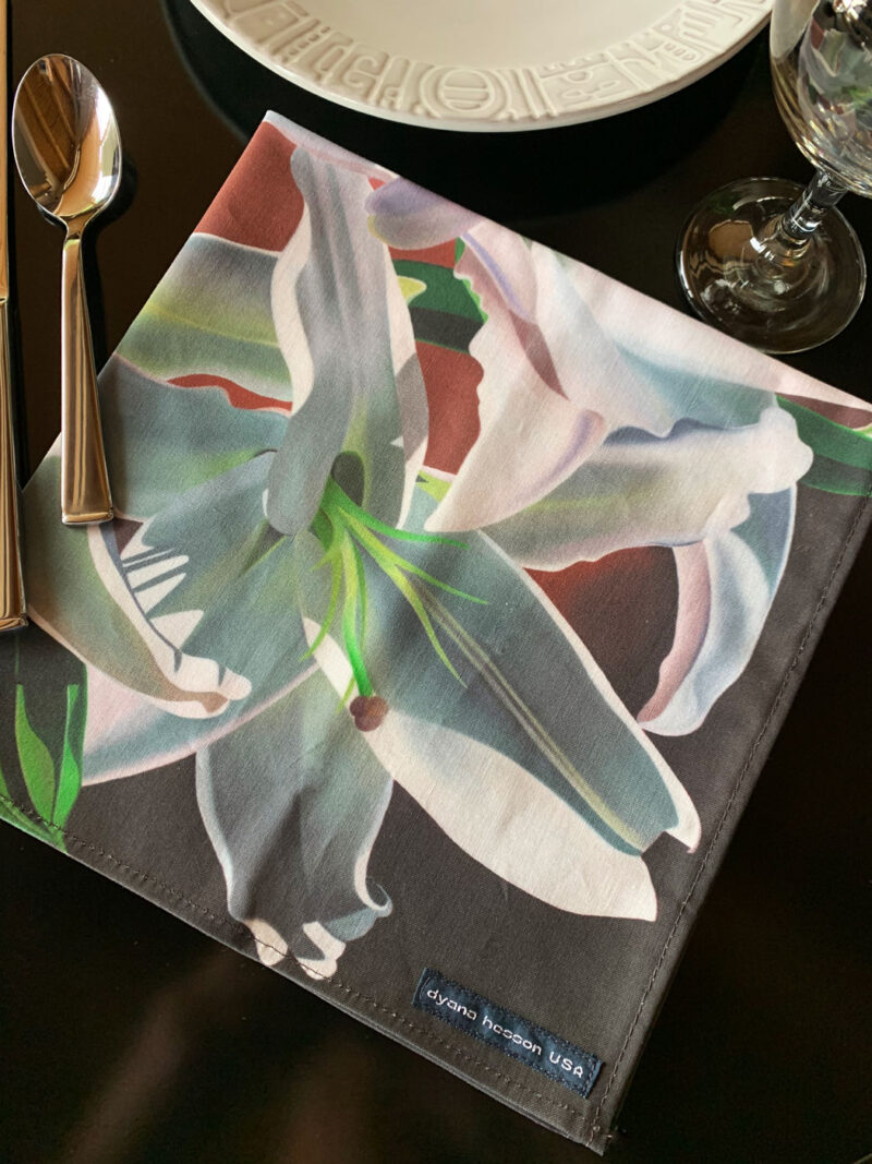Lily Cotton Napkins (set of 2) OUT OF STOCK - Image 3