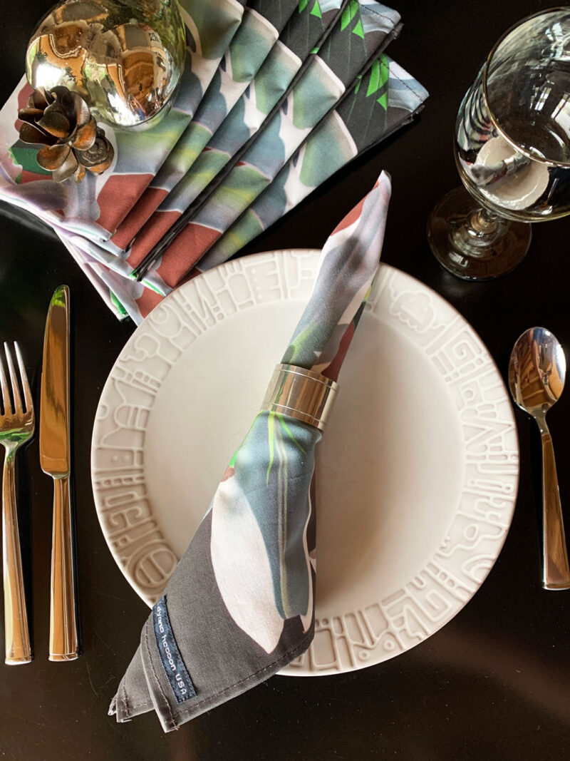 Lily Cotton Napkins (set of 2) OUT OF STOCK - Image 4