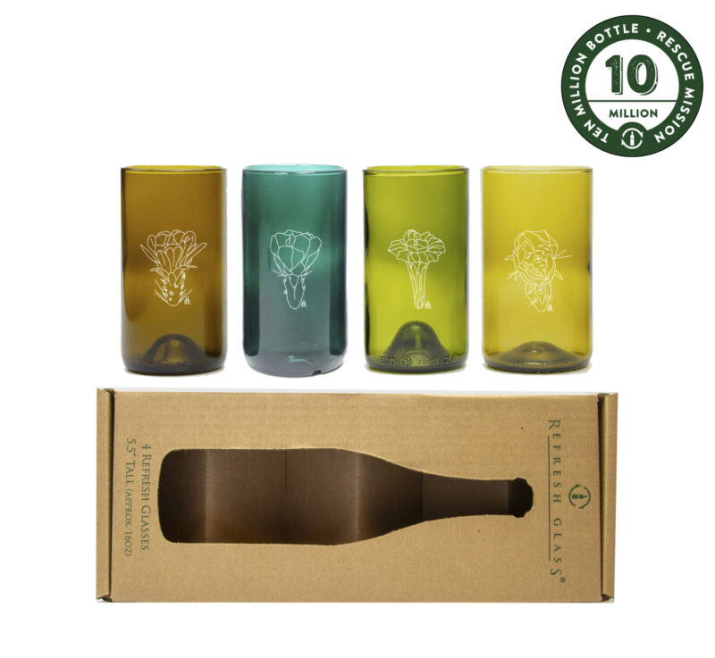 NEW - dh Arizona Cactus Bloom Glassware - Image 2