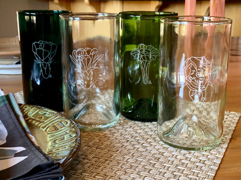 Dyana Hesson glassware