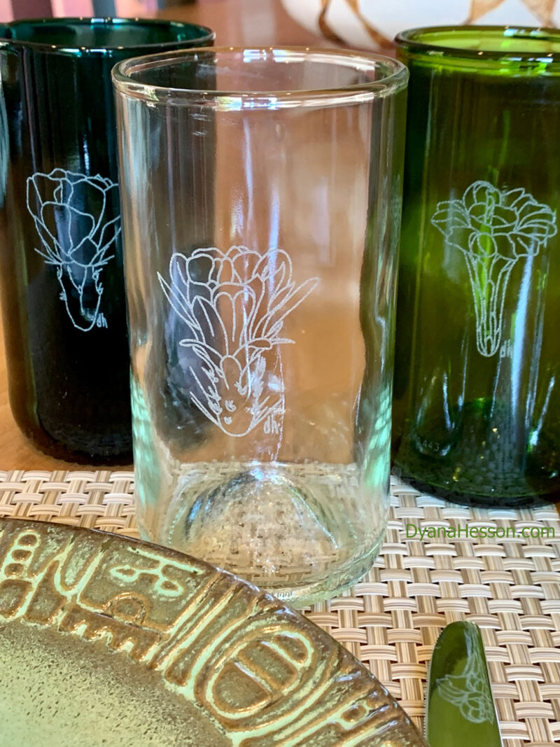 Dyana Hesson glassware