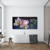 Joy, Lotus Blooms and Buds - Seaside Gardens, CA SOLD - Image 2