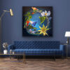 Arizona Spin Cycle - Wildflowers, Little Colorado River RECENTLY SOLD - Image 3