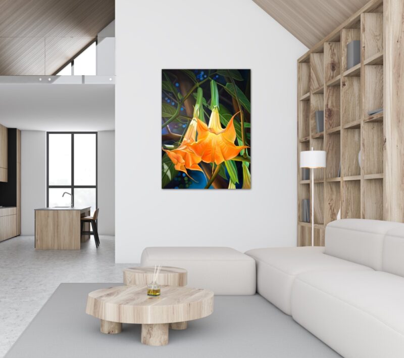 Morning Song - Gold Angel Trumpets, Kona, HI - RECENTLY SOLD - Image 2