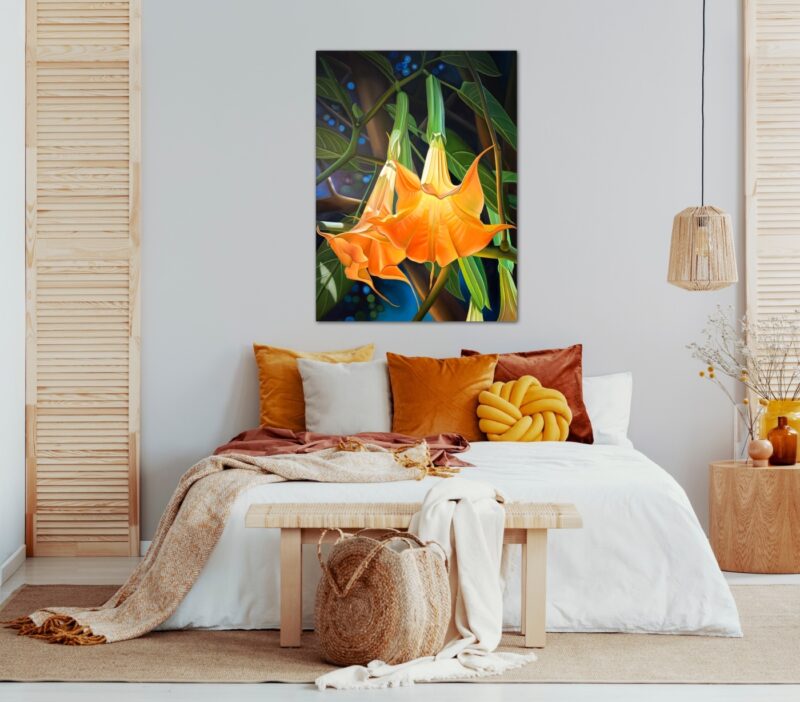 Morning Song - Gold Angel Trumpets, Kona, HI - RECENTLY SOLD - Image 4