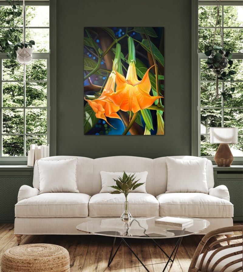 Morning Song - Gold Angel Trumpets, Kona, HI - RECENTLY SOLD - Image 5