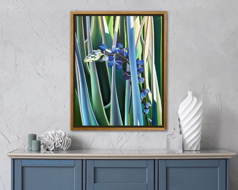 Aloe There! Aloe and Lupine, Hesson Hacienda -RECENTLY SOLD
