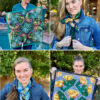 New! -  Purple Prickly Bandana - Image 3