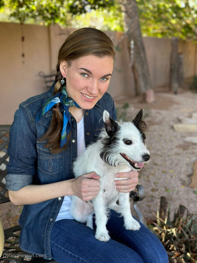 Arizona Blooming Cotton Bandana - Image 6