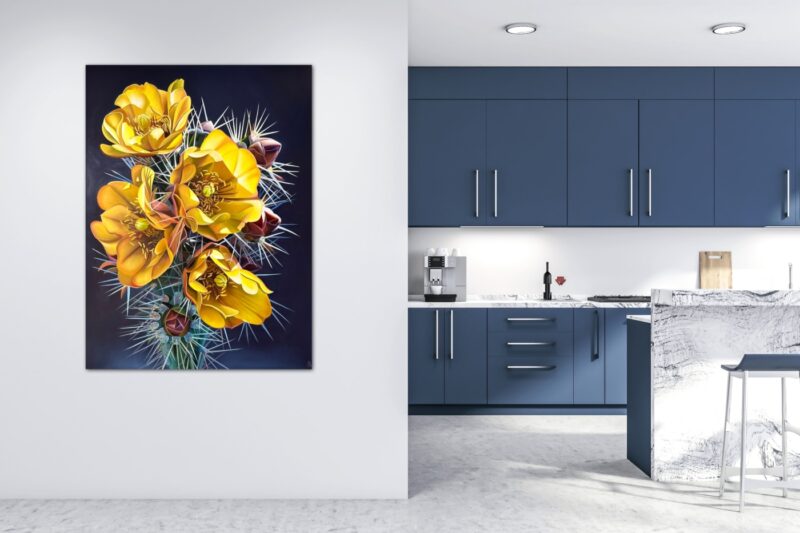 Stay Golden - Buckhorn Cholla, Superstition Mountains RECENTLY SOLD - Image 3