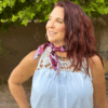 New! -  Purple Prickly Bandana - Image 6