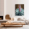 Standing Tall -  Palmer’s Penstemon and Agave, Mogollon Rim, AZ RECENTLY SOLD - Image 2