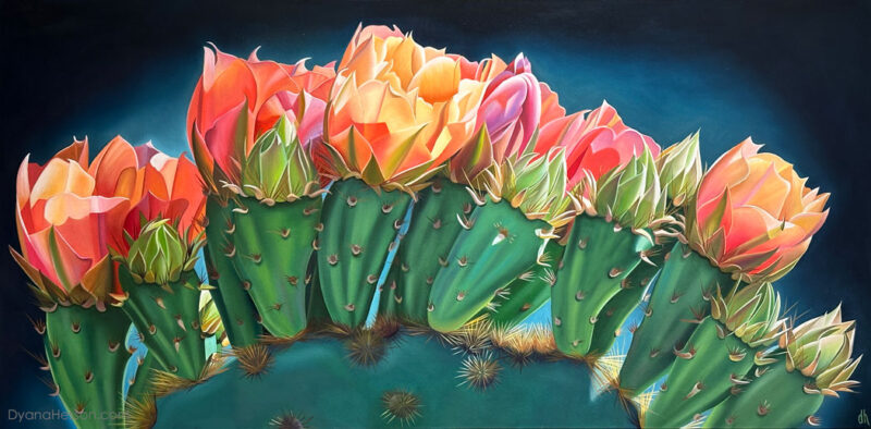 Danza de Colores - Chenille Prickly Pear