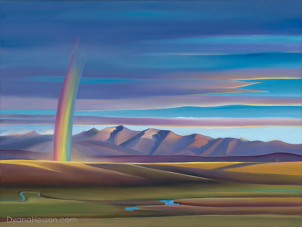 Ranch Rainbow - Wind River Range, Cora, WY