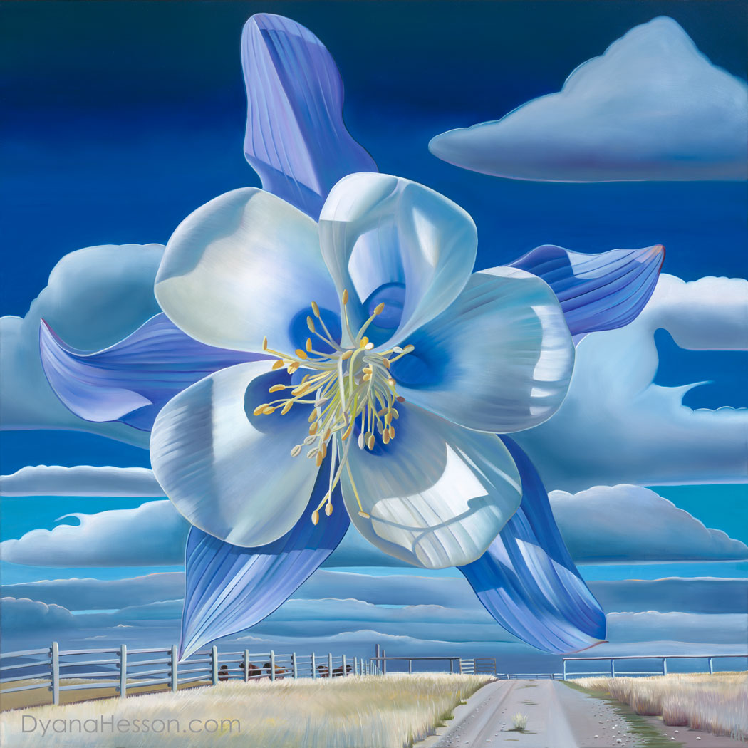 Flower Day - Columbine and Bison Ranch, Cora, WY