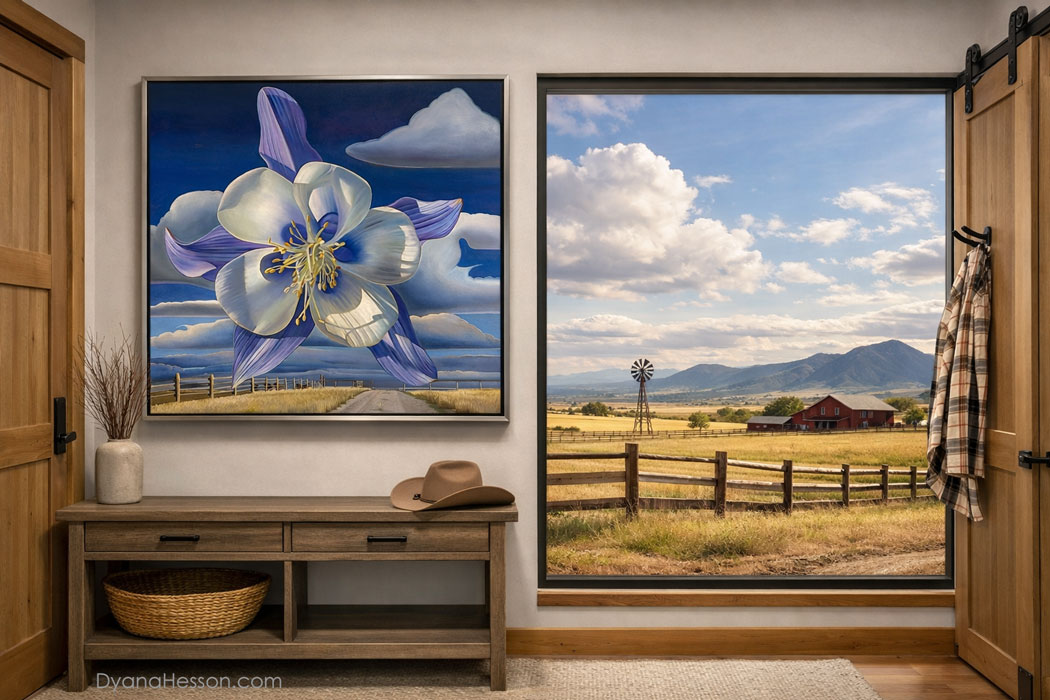 Flower Day - Columbine and Bison Ranch, Cora, WY - Image 3