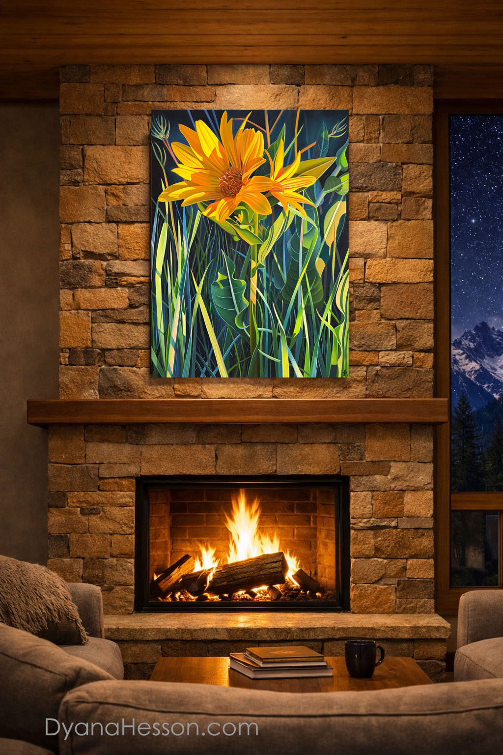Wyoming Wildwood - Yellow Mule’s Ears, Sunset Bridger-Teton NF - Image 2