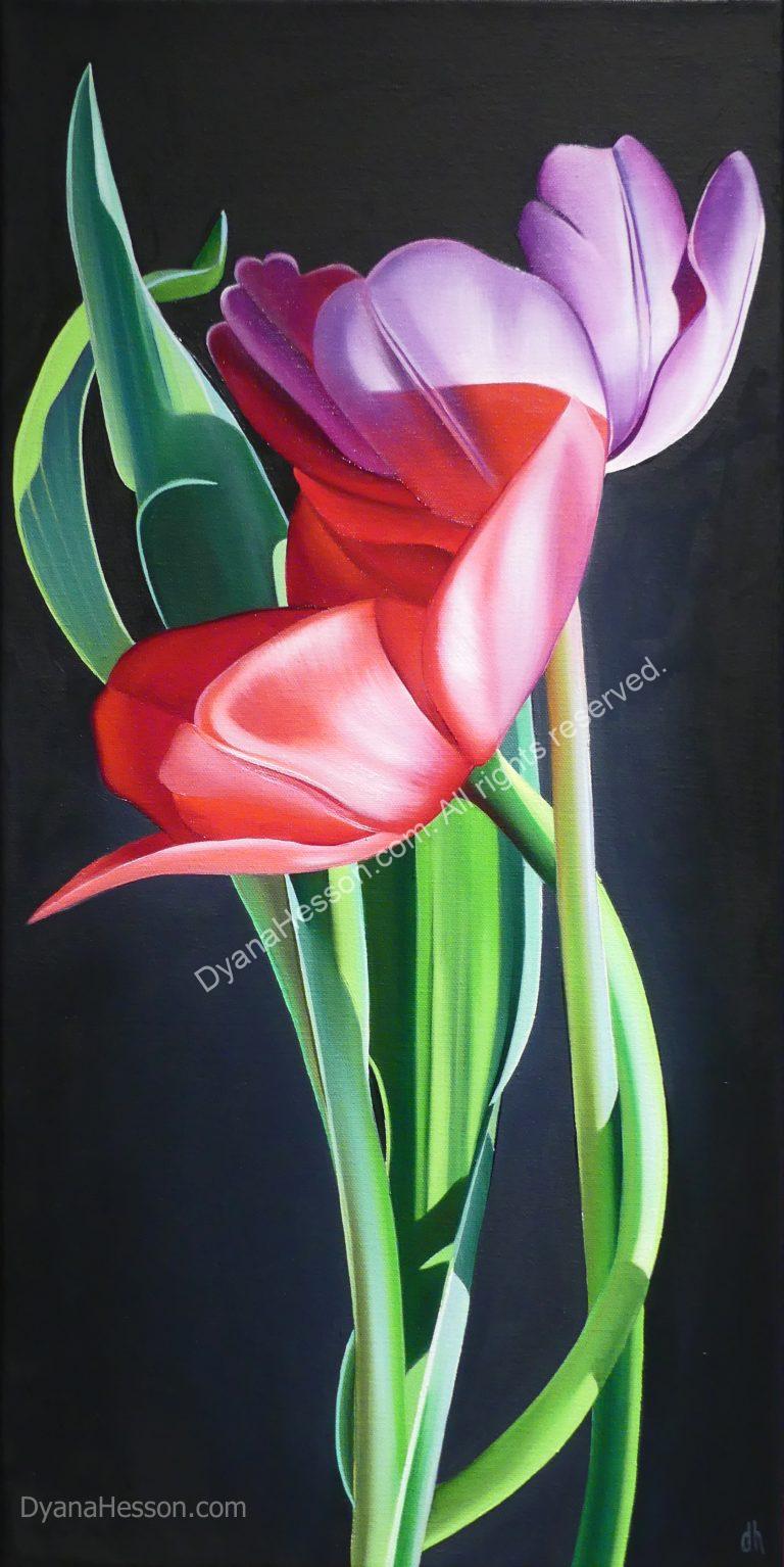 It’s the Little Things – Two Tulips SOLD – Dyana Hesson