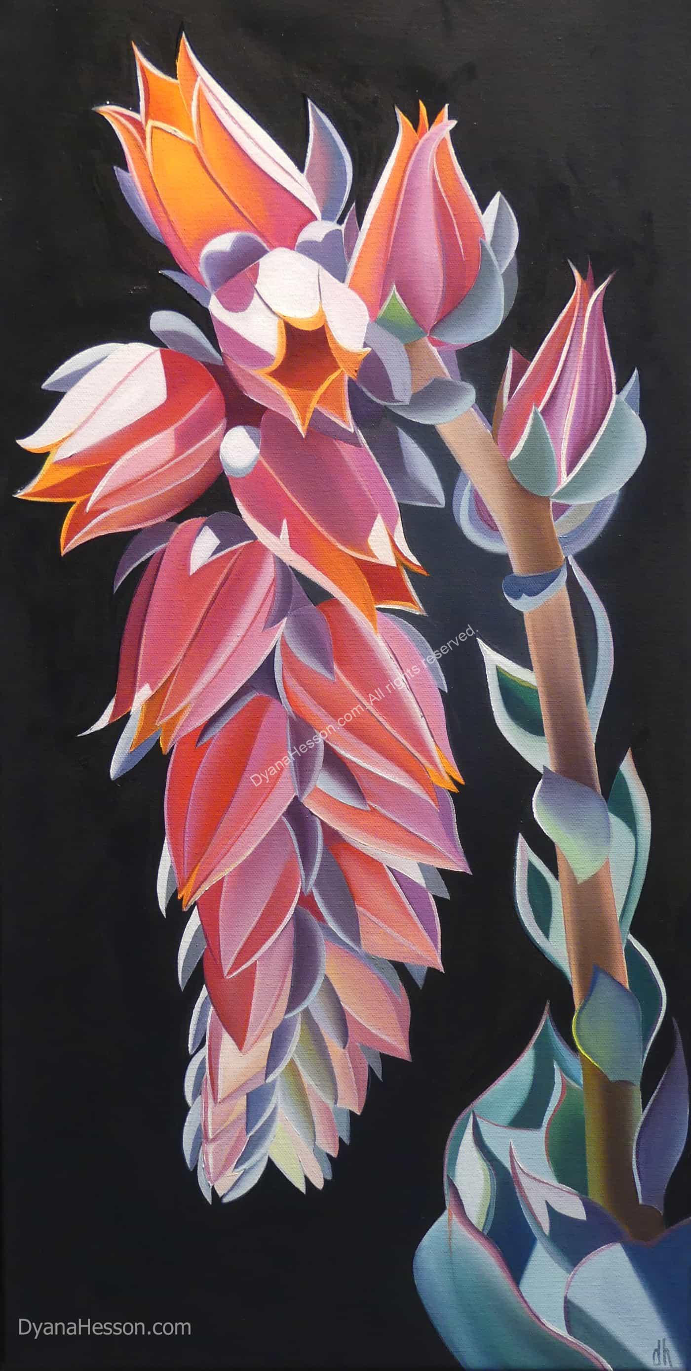 It's the Little Things - Succulent Bloom, Michelle's Garden SOLD